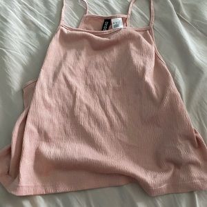 Light pink tank top blouse